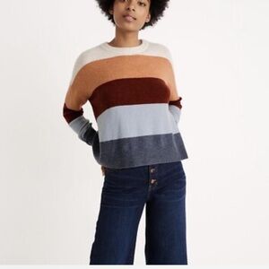 Madewell Multicolor Striped Sweater